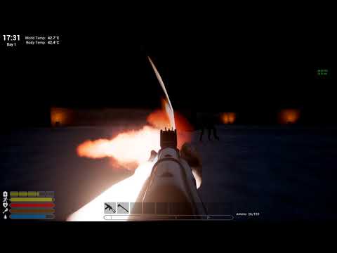 Unreal Engine Survival Game WIP 29-04-2018