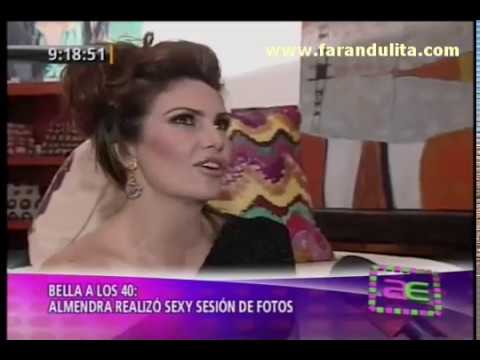 AE 27-10-2011 Almendra realizo sexy sesion de fotos
