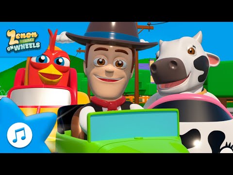 🚙 My Noisy Car 🚙 ZENON the FARMER on WHEELS 🚗 KIDS SONGS | Zenon The Farmer