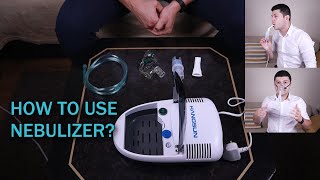 How to use a nebulizer machine Unbox, demo and instructions