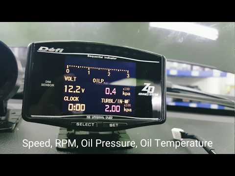 Defi ZD Advance System Sequential Indicator ⚡️ Test run after installed ✔️