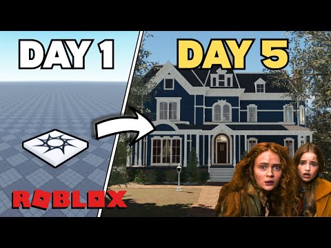 How I Built Camazotz from Stranger Things in Roblox