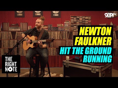 Newton Faulkner "Hit The Ground Running" - Live on The Right Note
