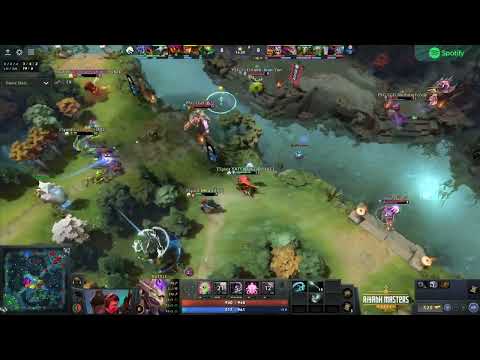 Insane PSG.LGD team fight! 🔥🔥