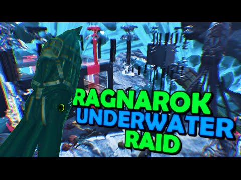 RAIDING HIDDEN RAGNAROK UNDERWATER BASE OF INSIDERS! ARK Ascended PvP