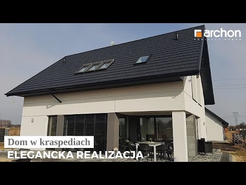 Dom w kraspediach – Elegancka realizacja projektu I ARCHON+ Projekty Domów