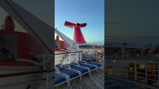 Cruise Shorts - From the Moon Over the Ocean to Sunrise on the Carnival Elation Cruise Ship