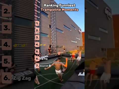 Funniest trampoline moments 😂