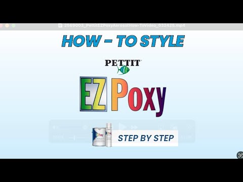 Pettit Paint - EZ Poxy Aerosol applied to Bass Boat Hatches