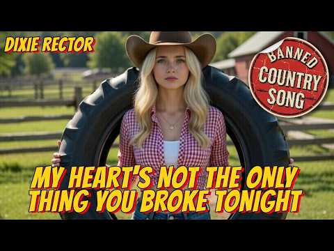 My Heart's Not The Only Thing You Broke Tonight - BANNED Outlaw COUNTRY Song (feat. Dixie Rector)
