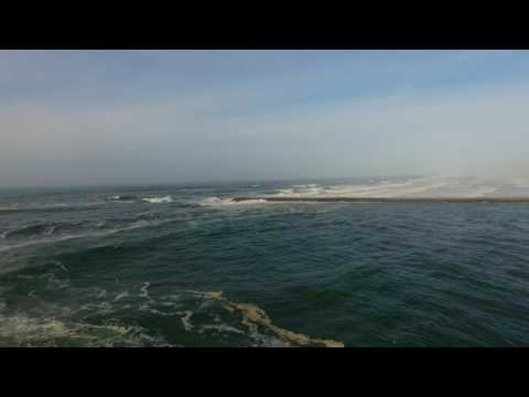Drone flight around Coos Bay