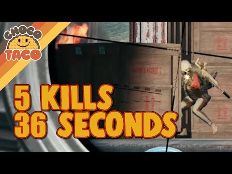 chocoTaco Gets Dirty with the Groza - PUBG Gameplay