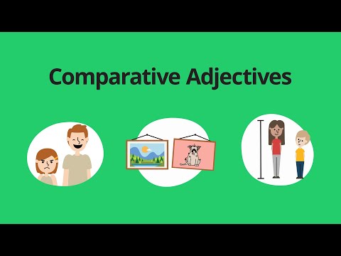 Comparative Adjectives – English Grammar Lessons