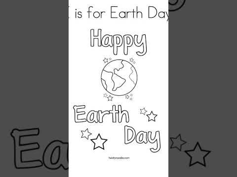 Coloring Pages Printable Earth