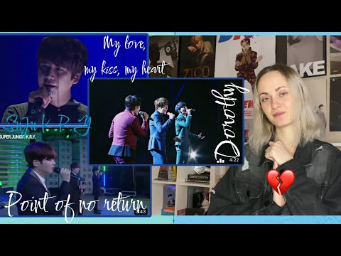 SuJu K.R.Y make me C.R.Y💙 ‘My love, my kiss, my heart’, ‘Point of no return’, ‘Dorothy’ live