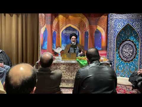 سماحة السيد قاسم الجلالي | ليلة ميلاد الامام الحسن (ع) | مركز أهل البيت الإسلامي لندن | 05.04.2023
