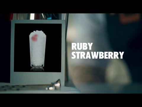 RUBY STRAWBERRY DRINK RECIPE - HOW TO MIX