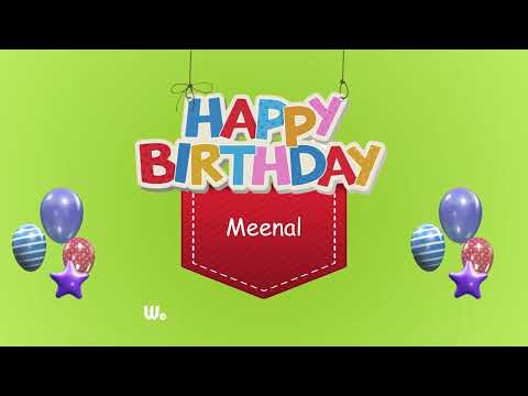 Wish you a Very Happy Birthday Meenal