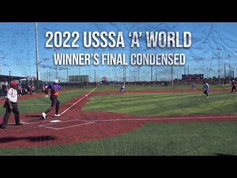 2022 USSSA A World winners final Anarchy vs Adiktiv