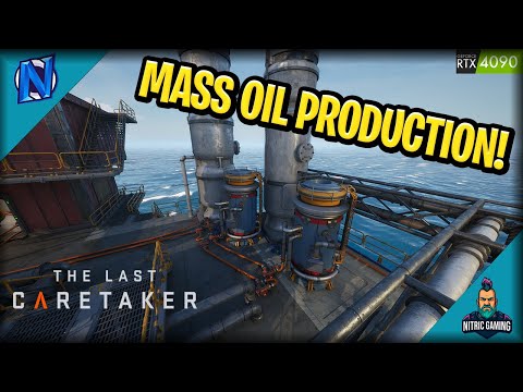 Unlimited Fuel!! Oil Rig Build | The Last Caretaker Ep 10