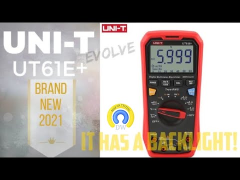 UT61E+ 1000v True RMS Digital Multimeter