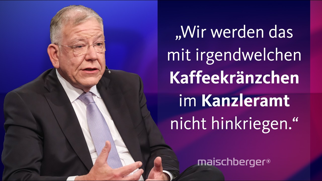Tim Klüssendorf und Christoph Ahlhaus diskutieren über Steuerpolitik und Entlastungen | maischberger