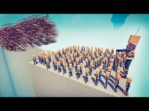 100x ROBLOX ROBOT + GIANT vs EVERY GOD - Totally Accurate Battle Simulator