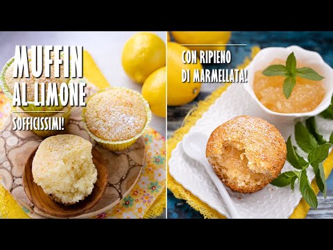 MUFFIN AL LIMONE fatti in casa | Marianna Pascarella