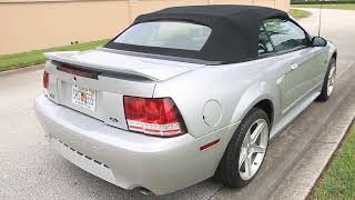2000 Ford Mustang GT Convertible Walkaround Top Up