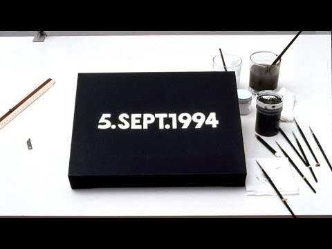 Στη σειρά έργων με τίτλο Date Paintings-Today, ο [[#On Kawara [Ον Καβάρα]#]] αφοσιώνεται στη διαδικασία της καταγραφής, ζωγραφίζοντας καθημερινά επί δεκαετίες (και συγκεκριμένα από το 1966 έως τον θάνατό του, το 2013) έναν νέο καμβά με επαναλαμβανόμενο και σχεδόν πανομοιότυπο τρόπο, καταγράφοντας κάθε φορά την ημερομηνία δημιουργίας του έργου. Η σειρά αποτελείται από περίπου 3.000 πίνακες, καθένας από τους οποίους φέρει αποκλειστικά την ημερομηνία της δημιουργίας του, αναδεικνύοντας την έννοια του χρόνου, της διάρκειας και της καθημερινής ύπαρξης.