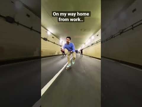 Street surfing New York City w/ @Devante2you - Wednesday Night Skate #rollerskating #rollerblading