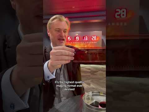 Christopher Nolan on Oppenheimer Imax Film 🎞️