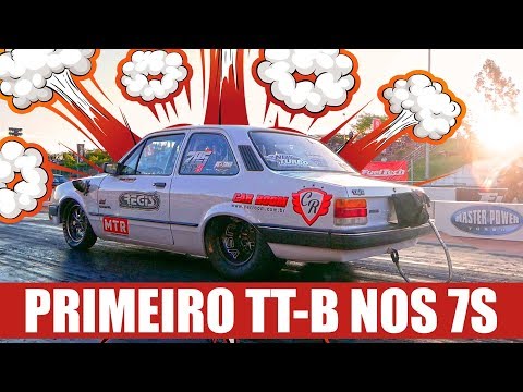 🏁 Chevette C20XE TURBO montado acelera de 0 a 285km/ h em 7.7s  🏁
