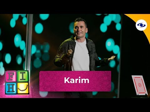 Karim at the 2019 International Comedy Festival – Caracol TV