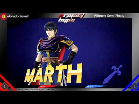 Singles - Andoo (Cloud) vs JFK (Marth) - WSF