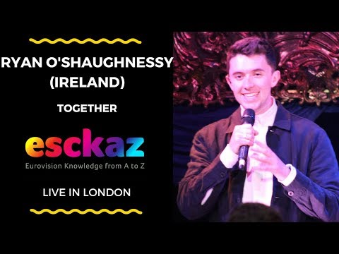 ESCKAZ in London: Ryan O'Shaughnessy (Ireland) - Together (at London Eurovision)