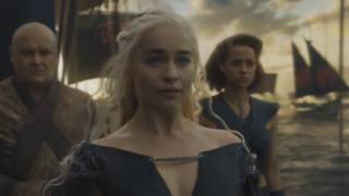 Game of Thrones: The Winds of Winter, final scene [increase music]