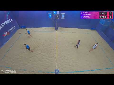 09:55 O. Klishch / Y. Yevdokymov - I. Skrynnik / O. Kryvoshap 26.03.2023 | Winners Beach Volleyball