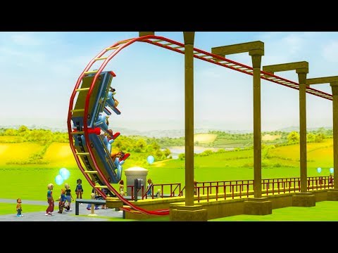 I Built a Roller Coaster That Goes 350,000 MPH - RollerCoaster Tycoon 3