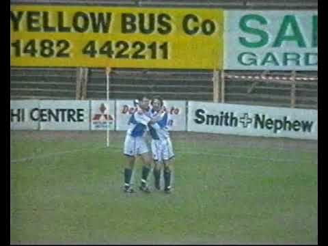 1995/96 Season: Hull City 1 - 3 Bristol Rovers