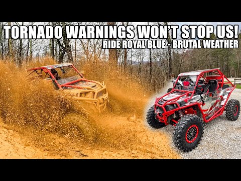 Ride Royal Blue - Tornados, Rolls & Trail Side RZR Repairs - Tennessee Trail Riding Day 1 - SXS/UTV
