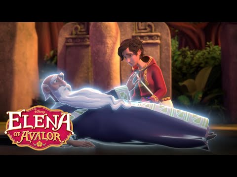 Alacazar/Abuelo Going to The Spirit World - Elena of Avalor | Spirit of a Wizard (HD)