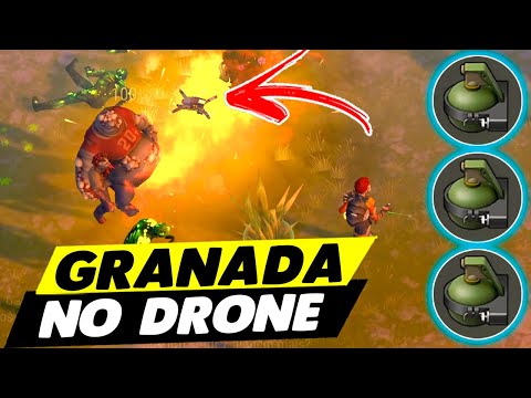FIZ MODIFICAÇÃO DE GRANADA NO DRONE - Last Day On Earth