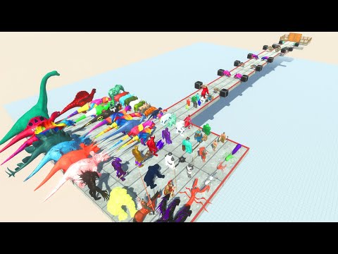 All Units Jump into Blade Worm #5 – Animal Revolt Battle Simulator