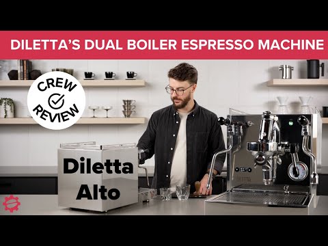 Crew Review: Diletta Alto DUAL BOILER Espresso Machine - Full Review, Brewing, and Tasting!