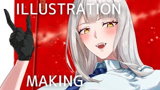 【イラストメイキング】ゼントレヤ