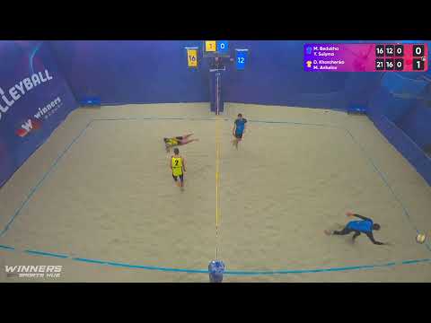 12:50 M. Bedukha / Y. Sulyma - D. Kharchenko / M. Anhelov 04.11.2022 | Winners Beach Volleyball