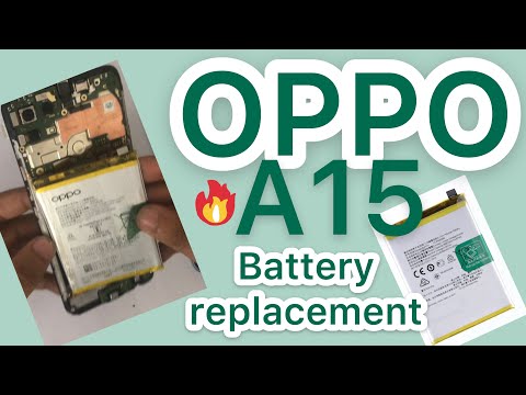 Oppo A15 Battery Replacement | How to Change Oppo A15 Battery Step-by-Step #oppo #battery #repair
