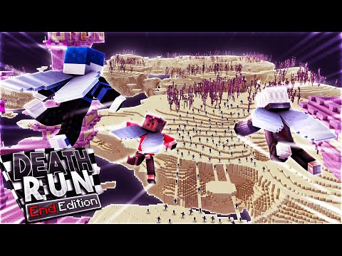 EPIC 100 PLAYER MINECRAFT RACE! CRAZY ENDING!