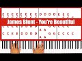 EASY - How To Play You're Beautiful James Blunt ...